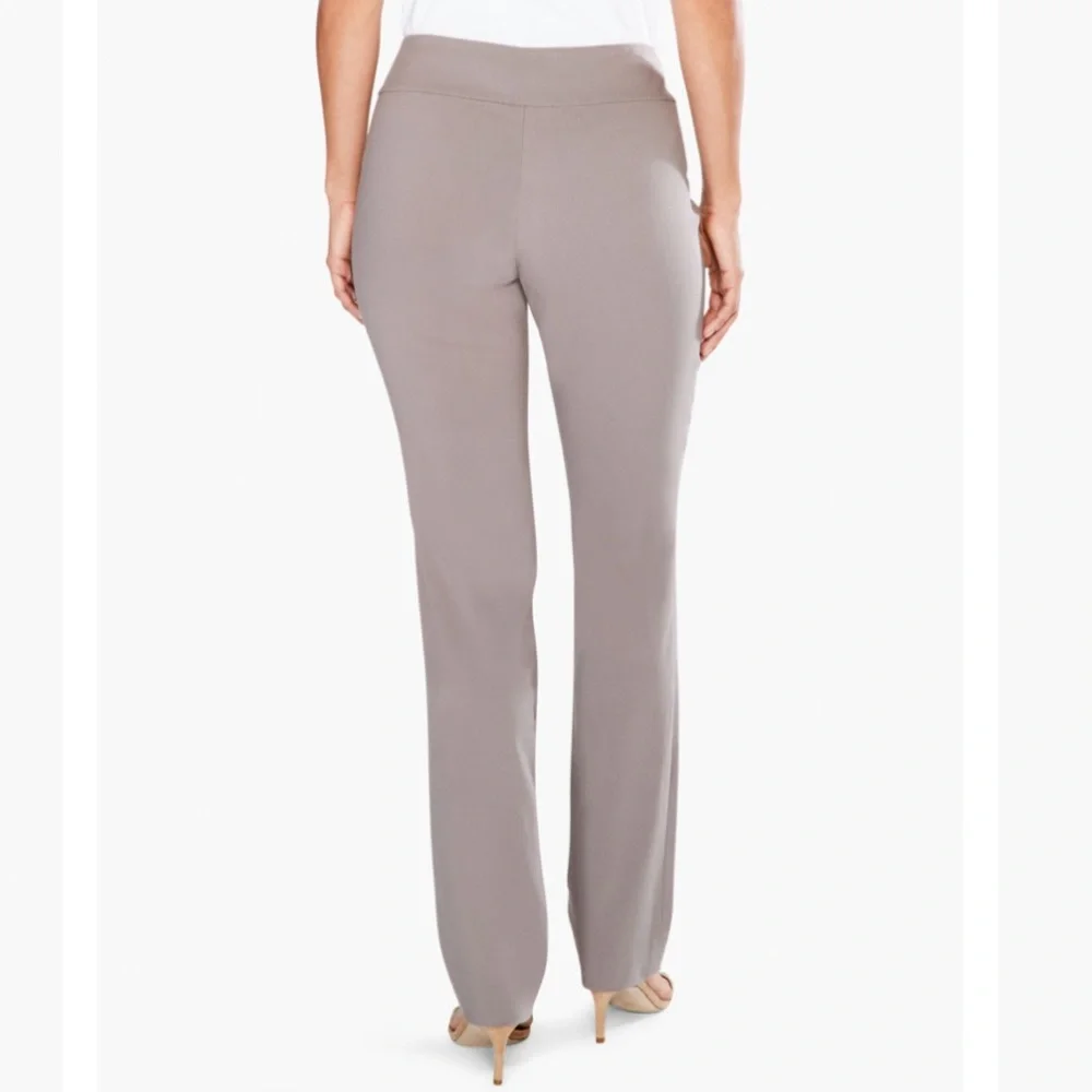 NIC+ZOE Wonderstretch Pull On Crop Pants In Grey - Picture 2 of 5
